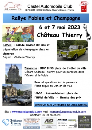 Rallye Fables et Champagne